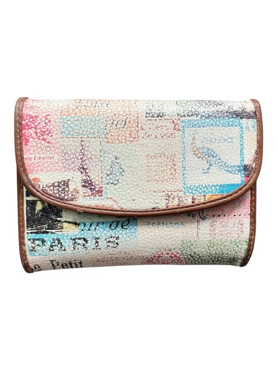 Relic Other - Relic - Paris Print Tri-Fold Wallet Travel Print Faux Leather Organizer